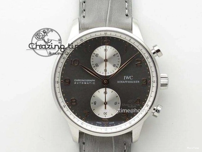 MIROTIME 0204 Portuguese Tourbillon Power Reserve Moonphase SS Black Dial Gold Numbers On Black Leather Strap RelaxedFit 7320